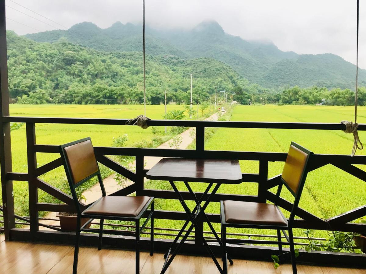 Готель Jomo House Mai Chau Hoa Binh Екстер'єр фото